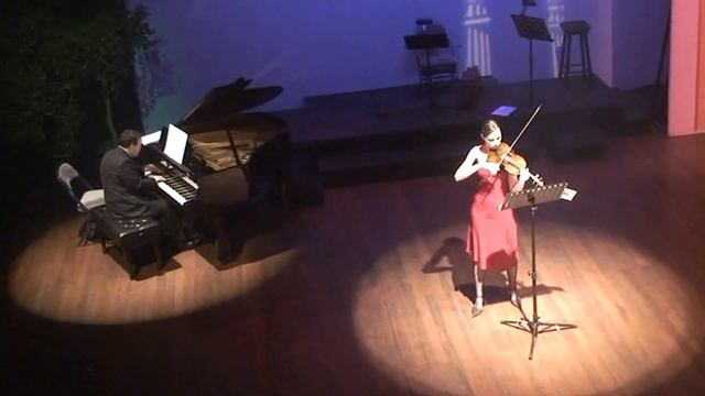 Astor Piazzolla (1921 - 1992) - Adios Nonino - tango para violín y piano смотреть онлайн