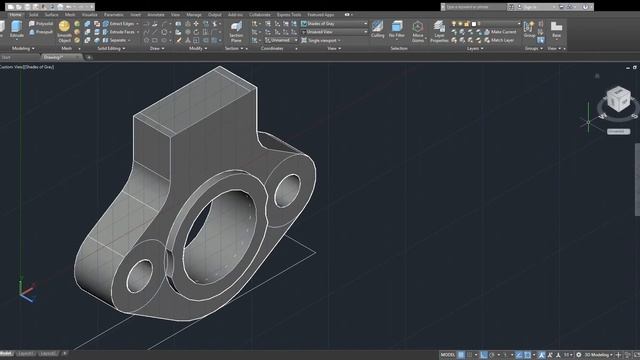 Autodesk AutoCAD 2019 Drawing1 dwg 6 13 2019 3 49 31 PM смотреть онлайн