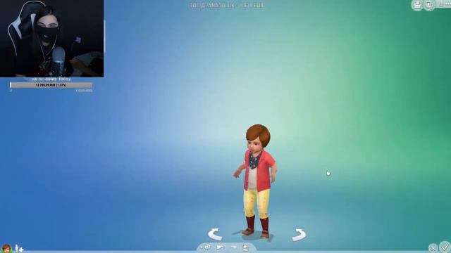 Первое видео на канале! забыла выключить стрим! Играет в симс 4! ПОЕТ! смотреть онлайн