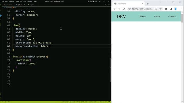 How to Create a Responsive Hamburger Menu (Fixed Version) - HTML, CSS & JavaScript смотреть онлайн