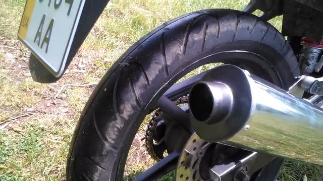 Прямоток на Honda CBR 125 R смотреть онлайн