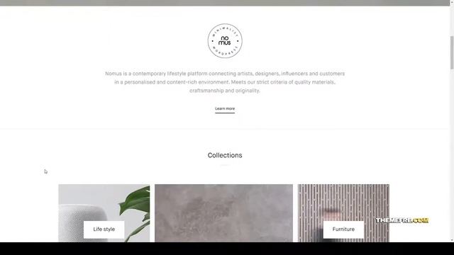 Nomus Furniture and Decor WooCommerce WordPress Theme woocommerce rtl смотреть онлайн