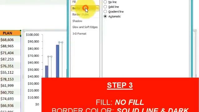 Overlap Graphs in Excel - Actual v Plan/Target смотреть онлайн