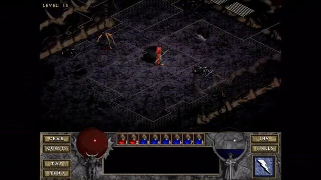 Let's Play Diablo - Pt. 16 - Grumble, Grumble, Grumble... OH HELLO!!! смотреть онлайн