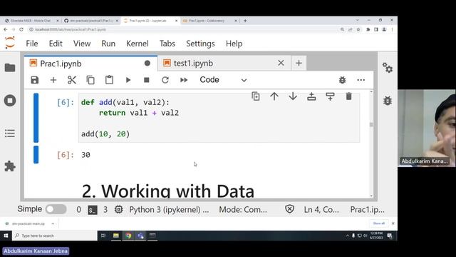 Practical 1 - Python Revision смотреть онлайн