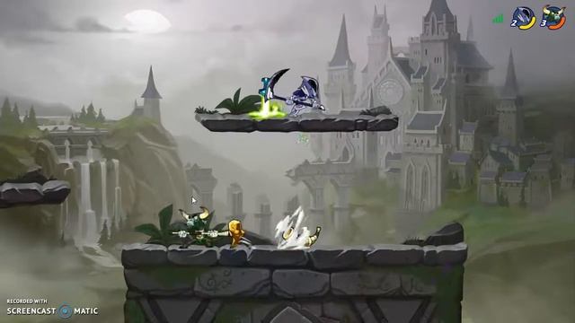 обзор игры Brawlhalla.