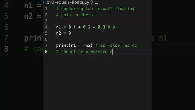 Python, these numbers are presented as a floating-pointing numbers and thus are not 100% precise. смотреть онлайн