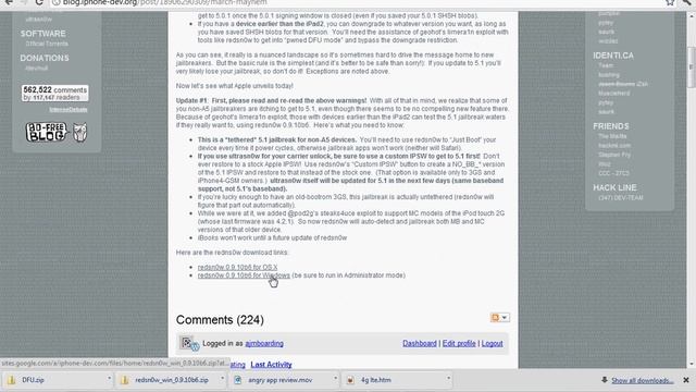 iOS 5.1 tethered jailbreak: iPad 1st gen, iPhone 4, iPod 3rd & 4th gen, iPhone 3gs смотреть онлайн