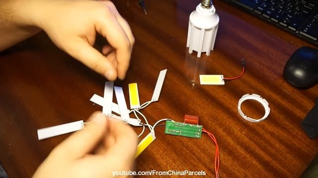 ? СВЕТОДИОДНАЯ КУКУРУЗА ИЛИ ДОБЫВАЕМ LED-COB СБОРКИ. АЛИЭКСПРЕСС смотреть онлайн