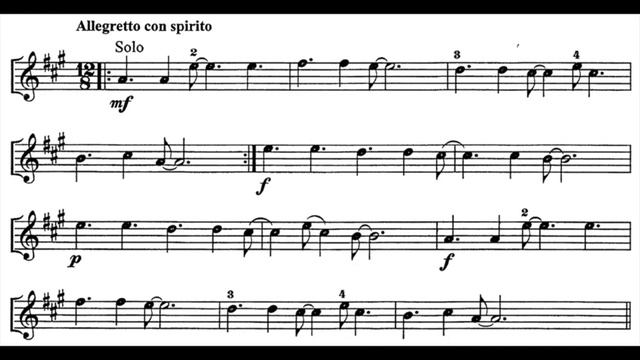 Piano accompaniment for two violins / Mozart and a little bit of jazz / A. Chernenko (with click) смотреть онлайн