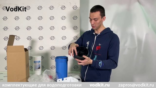 Обзор корпуса фильтра BigBlue 10" NatureWater-BRL10 смотреть онлайн