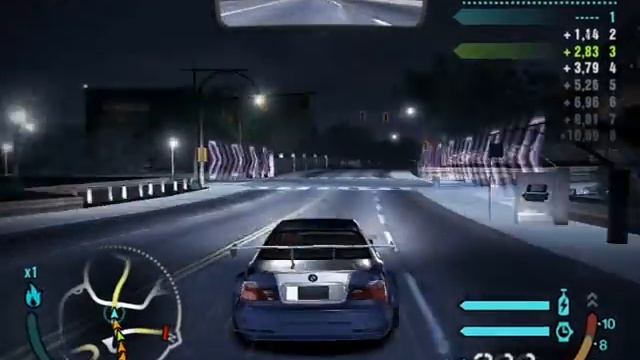 NFS: Carbon (PC) - Gameplay with BMW M3 GTR in career mode! смотреть онлайн