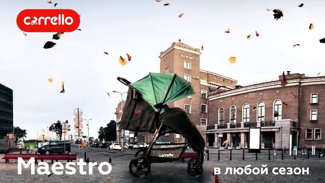 Детская коляска CARRELLO Maestro CRL-1414/1 в льне 2018 смотреть онлайн