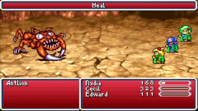 Final Fantasy 4 Advance (GBA) Boss #3 Antlion смотреть онлайн