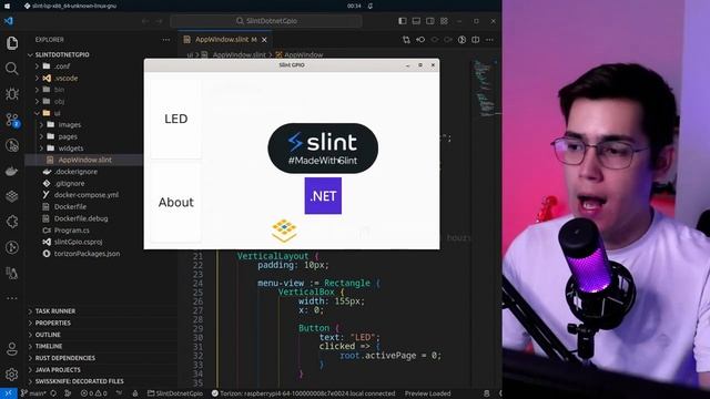 Creating Graphical User Interface Applications with .NET C# and Slint UI смотреть онлайн
