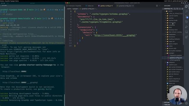 Demo | Gatsby GraphQL Type Generation смотреть онлайн