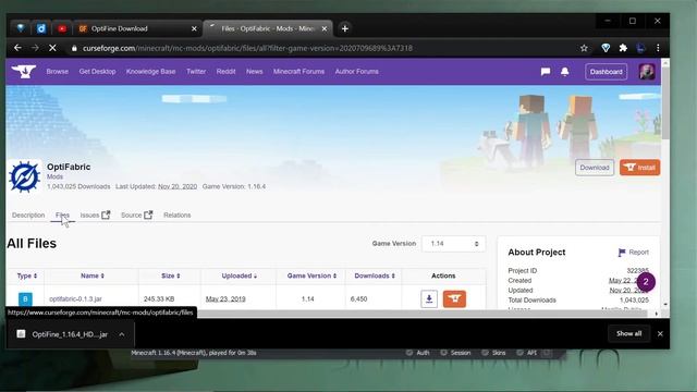 MultiMC Install Optifine and Optifabric with Fabric смотреть онлайн