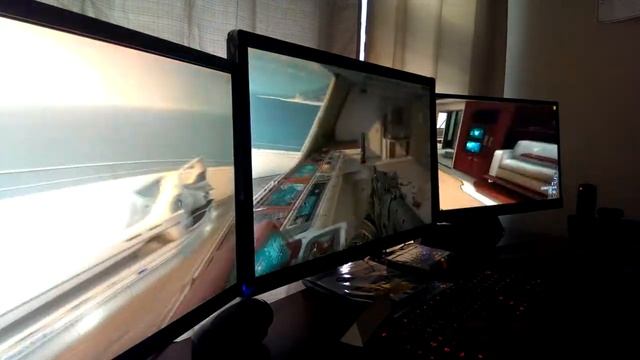 Playing Black Ops 2 With AMD Eyefinity смотреть онлайн