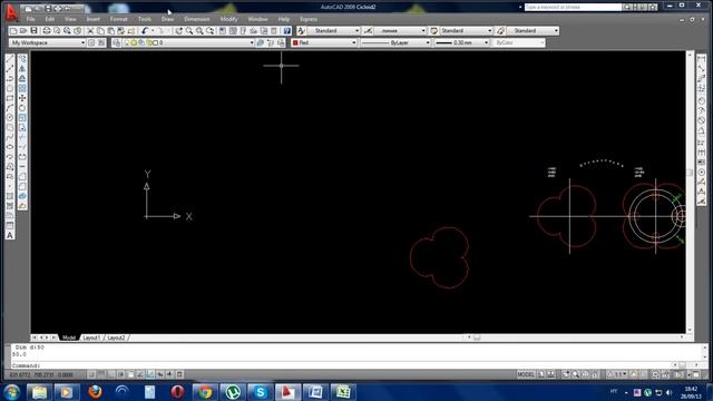 Эпициклоида - AutoCAD и Excel смотреть онлайн