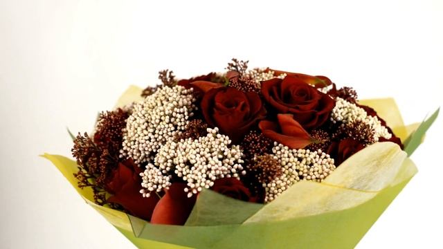 Букет из роз и калл - Цветочный Маркет 24 смотреть онлайн