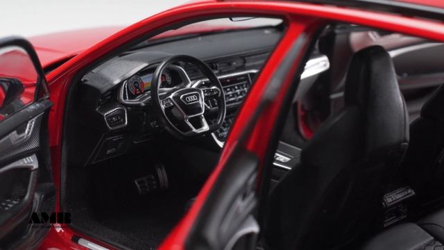 Audi RS6 Avant / 1:18 diecast model car by KILO works / 4k video by AMR смотреть онлайн