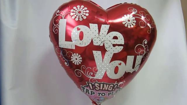 Поющий шар сердце "LOVE YOU" смотреть онлайн