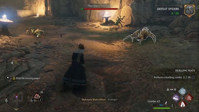 Find the Missing Pages Platform Puzzle - Jackdaws Rest Cave Guide - Hogwarts Legacy Walkthrough смотреть онлайн