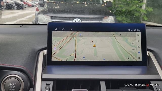 Lexus NX 2015-2017 замена монитора 8 на монитор 10.25 смотреть онлайн