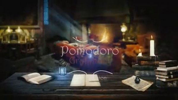 GRYFFINDOR 📚 POMODORO Study Session 25_5 - Harry Potter Ambience 📚 Focus, Relax & Study in Hogwart