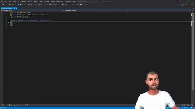 Part 2: Normcore Grab & Synchronize Objects - Make a Multiplayer VR game смотреть онлайн