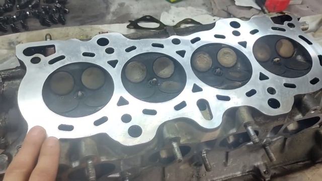Проект перекуп: Хонда ЦРВ ремонт головки блока цилиндров