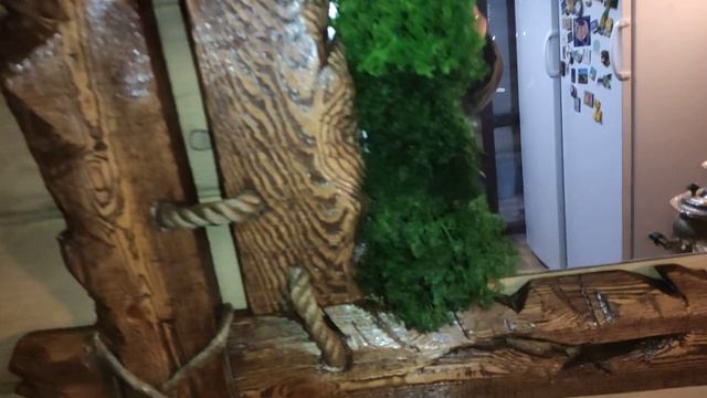 Большое зеркало из дерева и мха ( 1540*1020 ) смотреть онлайн