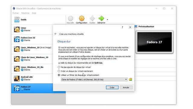 VirtualBox - 06 - Suppression Image / Delete Image смотреть онлайн