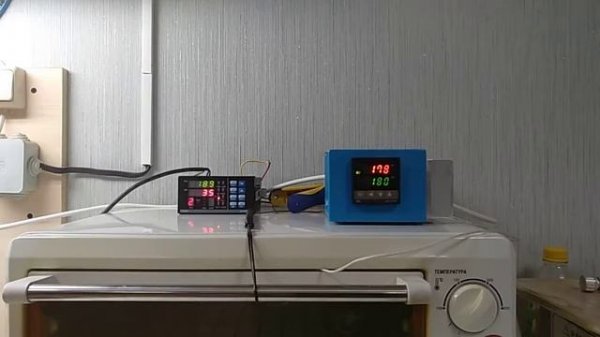 Процесс автокалибровки PID на REX-C100FK02-V*AN