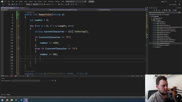LeetCode in C# | 13. Roman to Integer смотреть онлайн