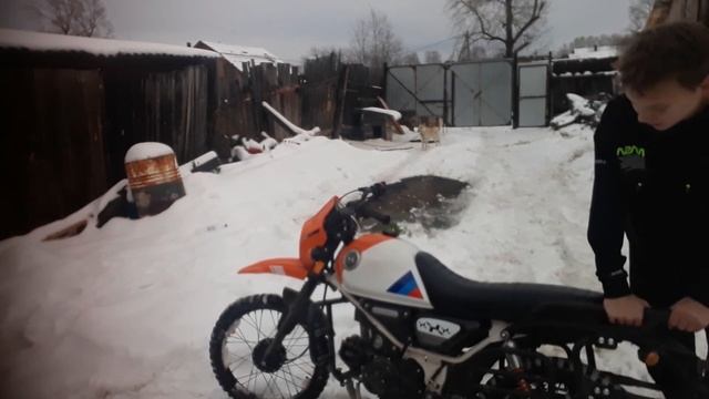 Мне Купили Мотоцикл Colt Sclamber!!! Распаковка И Обзор! смотреть онлайн