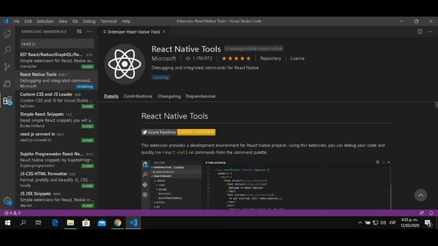 Instalacion Plugin de React Prettier para Visual Estudio Code смотреть онлайн