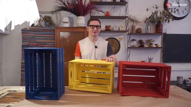 Как сделать стеллаж из ящиков своими руками. Пошаговый мастеркласс для бюджетного ремонта смотреть онлайн