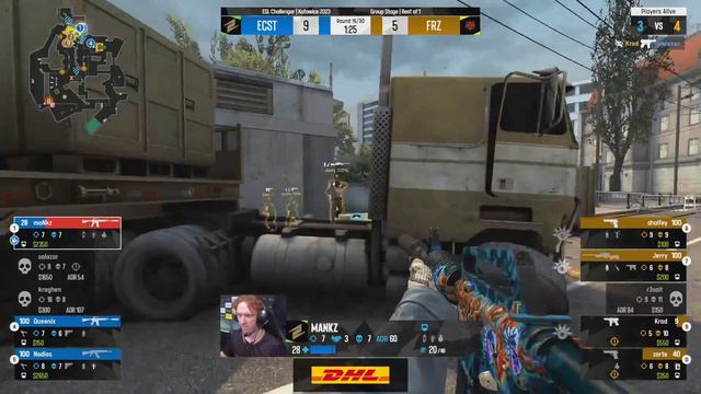 ECSTATIC vs. forZe - Map 1 [Overpass] - ESL Challenger Katowice 2023 - Group B смотреть онлайн