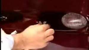 Снятие переднего бампера w203