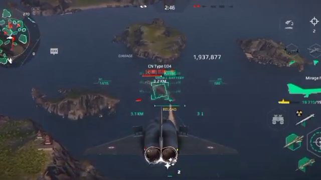 F18 Super Hornet & Mirage IVP insane gameplay with USS Enterprise - Modern Warships смотреть онлайн