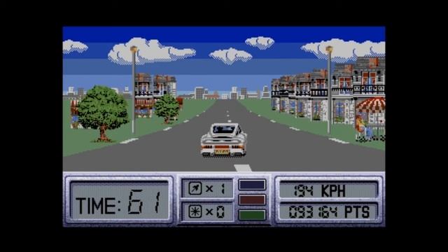 Out Run Europa - Atari ST (1991) смотреть онлайн