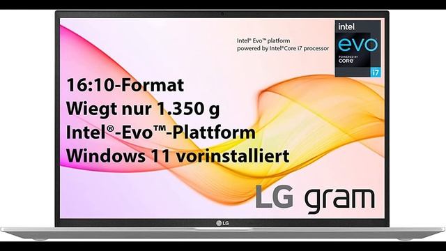? LG gram 17 Zoll Ultralight Notebook Windows 11 2021 Edition: ja oder nein? ? смотреть онлайн