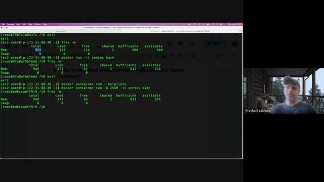 Day 41-100 Days of DevOps Interview - How much default memory is allocated to your Docker container смотреть онлайн