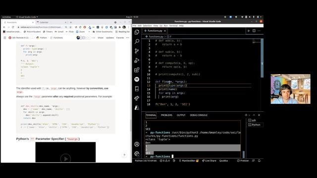Python Functions смотреть онлайн