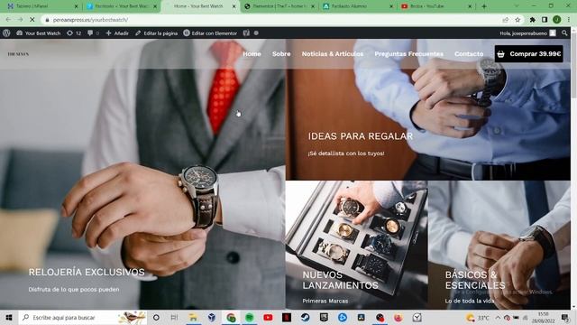 Cómo FIJAR ENCABEZADO en WORDPRESS (The7) смотреть онлайн