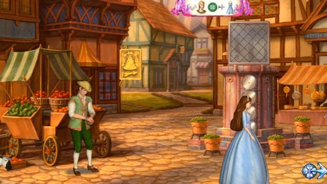 Barbie(тм) - Принцесса и Нищенка Развивающая игра для детей смотреть онлайн