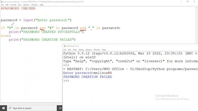|| Password checker || LEVEL 2 || SESSION 5 || Python Programming || смотреть онлайн