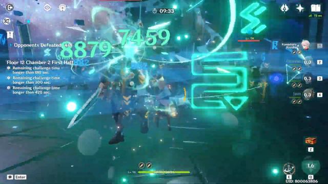 Kazuha C6 Desert Pavilion Carry DPS & Faruzan C6 Destroy 3.3 Floor 12 - 1 Million DMG Combo? смотреть онлайн