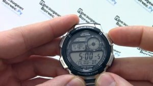 Часы Casio Illuminator AE-1000WD-1A - Инструкция, как настроить от PresidentWatches.Ru